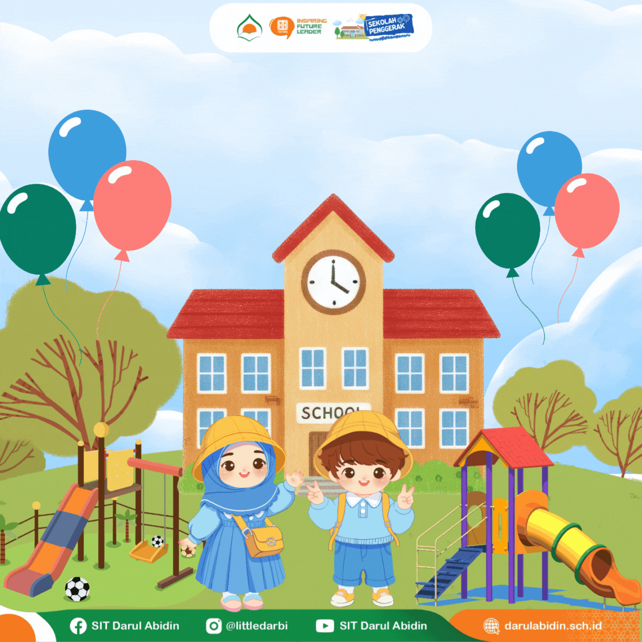 Alhamdulillah, Aku siap dan senang kembali ke Sekolah