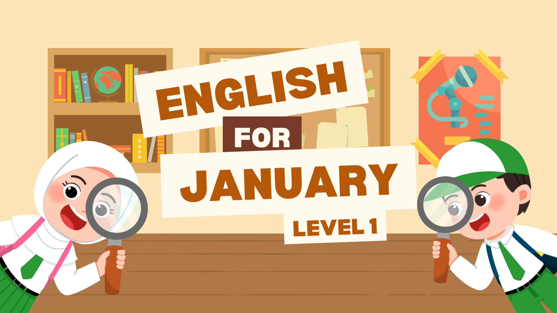 1st grade English - January