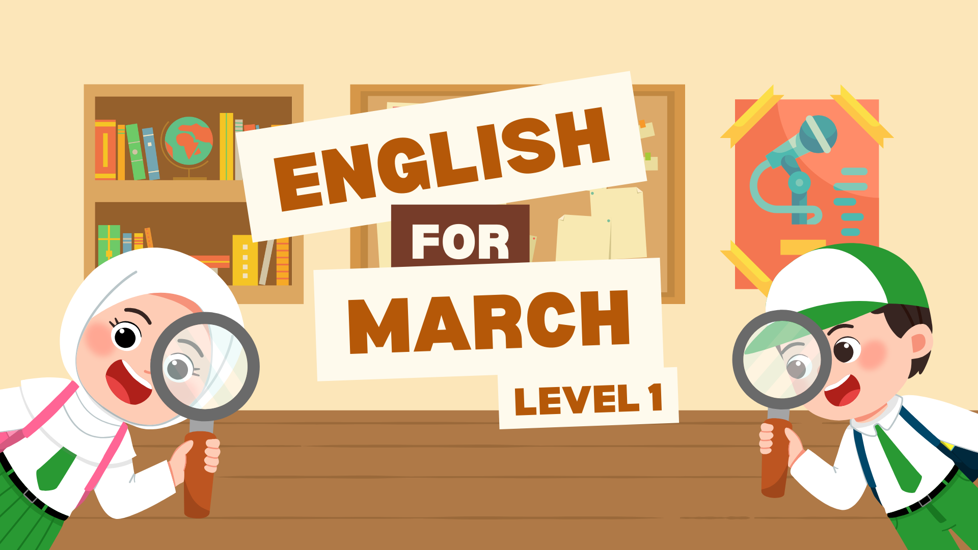 1st grade English - March
