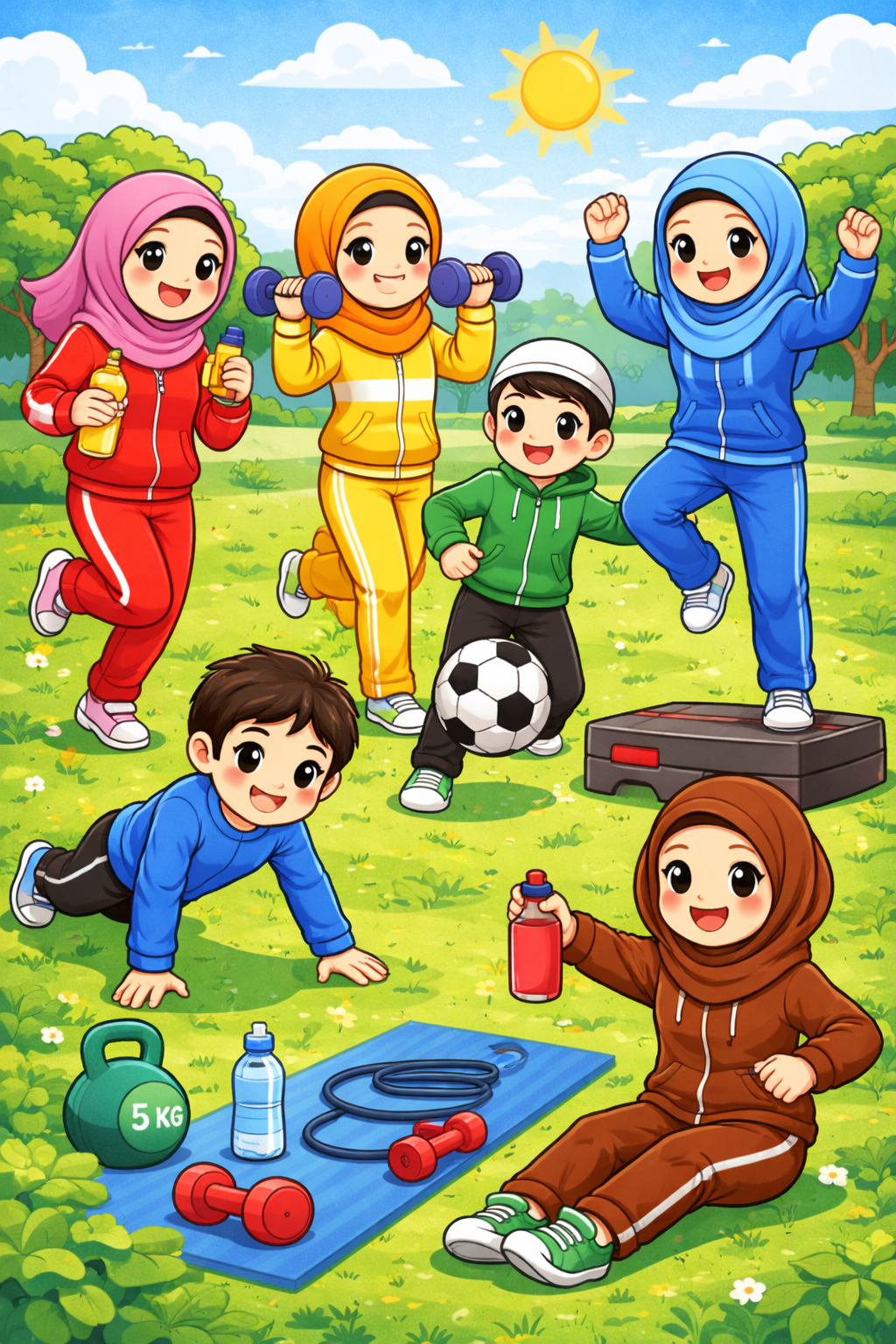 PJOK Bulan April 2026