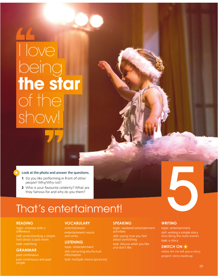 LM-Unit 5. That's entertainment! (12 Januari - 6 Februari 2026)