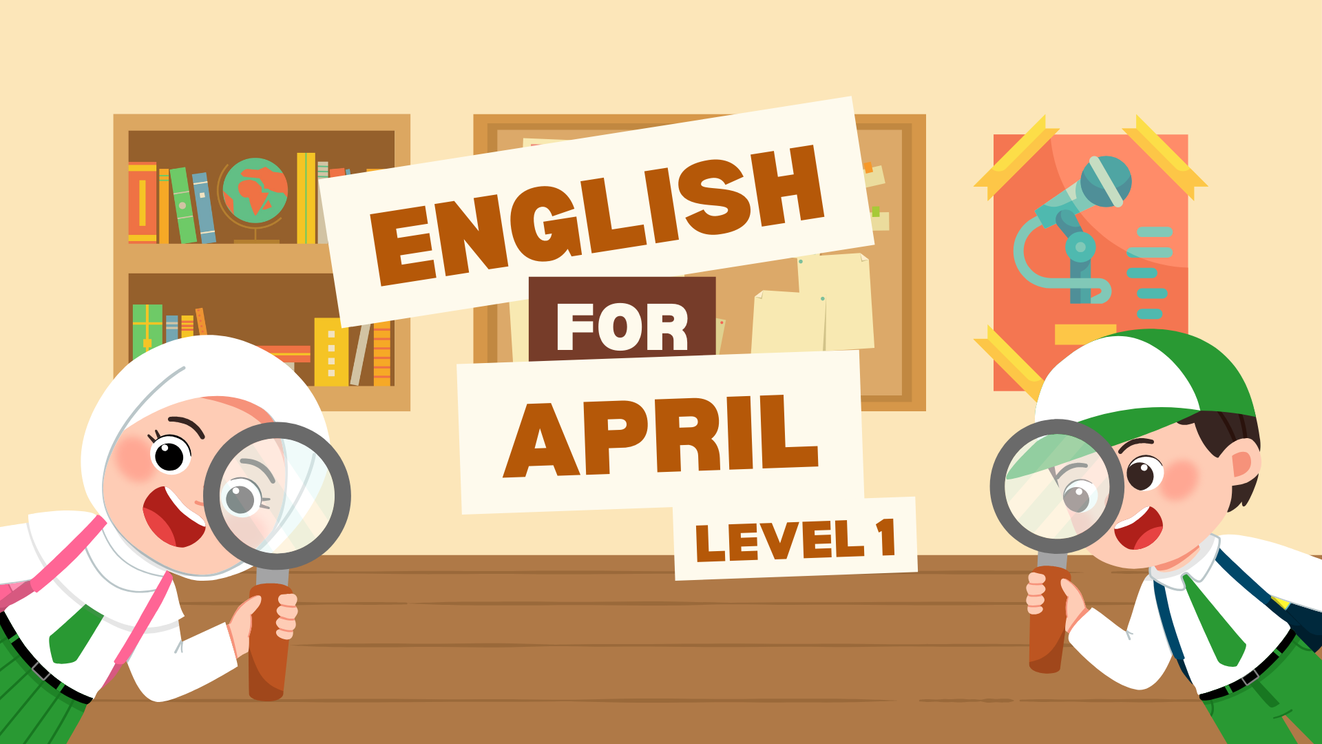 1st Grade English - April