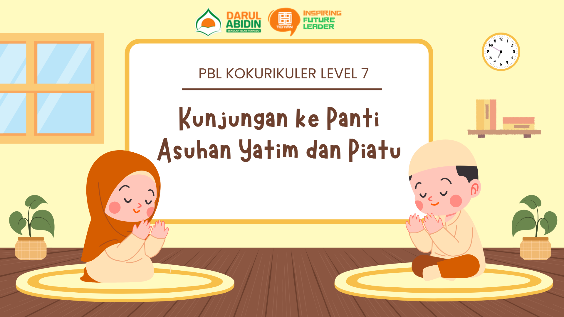 PBL Kokurikuler - Kunjungan Ke Panti Asuhan Yatim dan Piatu