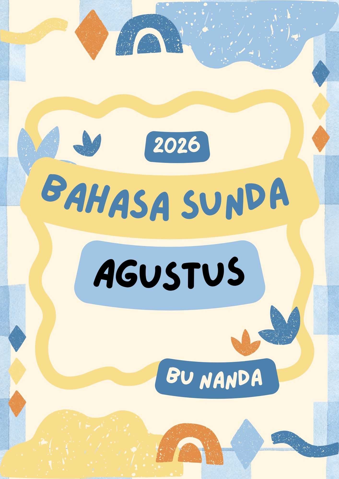 Bahasa Sunda -Agustus 2026