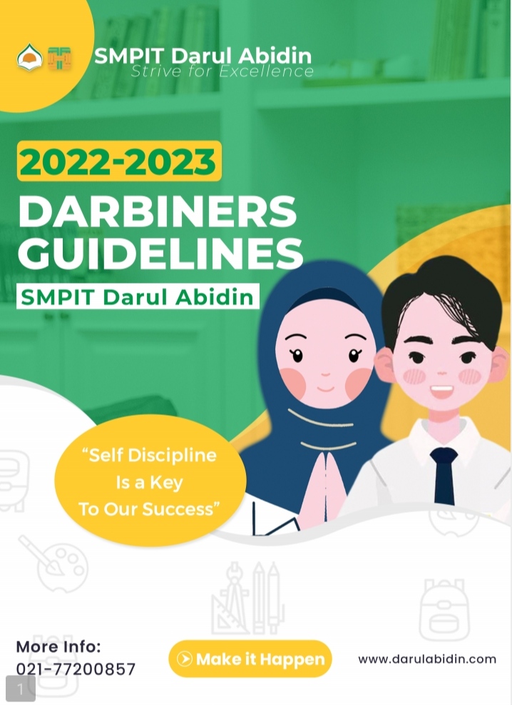 DARBINERS GUIDELINE  SMPIT DARUL ABIDIN  TP 2022-2023