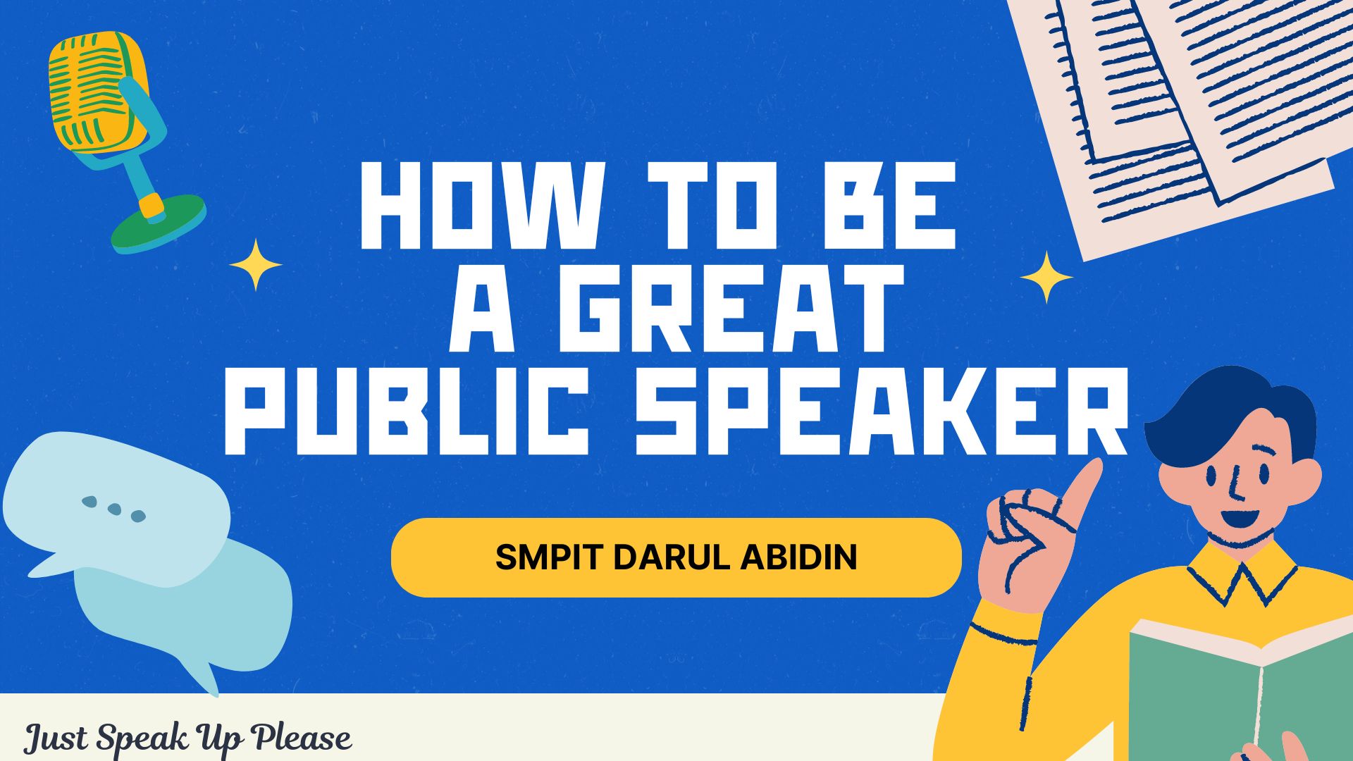 PUBLIC SPEAKING - WEEK 4