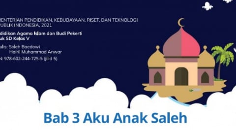 PAI TEMA 3 : Aku Anak Sholeh (2 - 20 September 2024)